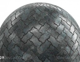 تکسچر پیاده رو تیره